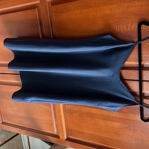 J. Crew slip dress size 4 navy blue.